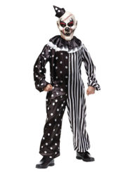 Kids Halloween Scary Clown Costume