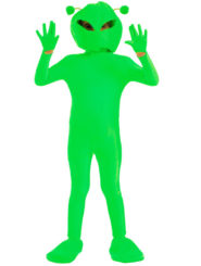 Kids Green Alien Costume