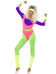 Womens 80s Work Out Costume